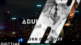 ADULT TIME - Krissy Lynn szőrös puncija megdugva