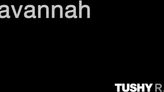 TUSHYRAW - Savannah Bond segglukába csoki kárót tolnak