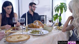 Köszönet a mostohaanya melléiért és szaftos puncijaiért